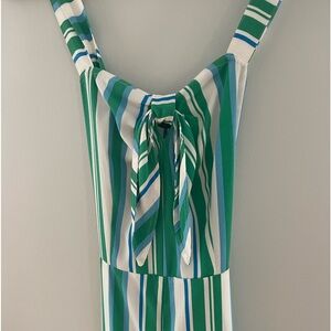 Super cute cross back strap jump suit